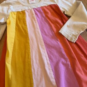 Colorful Long Sleeve Dress